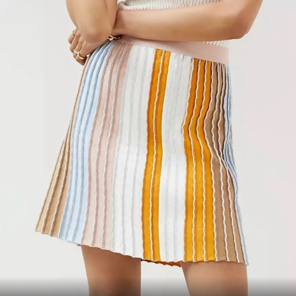 NWOT Eva Franco by Anthropologie knot mini skirt